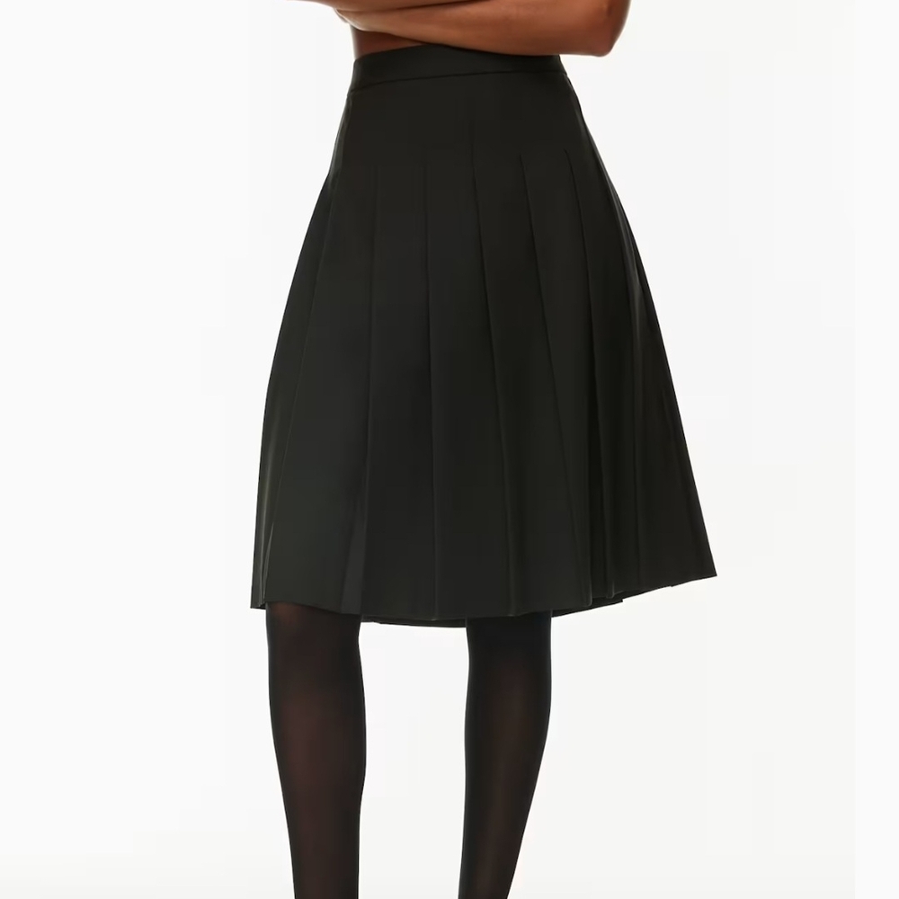 Sunday Best Navy Pleated Preppy School Girl Tennis Mini Skirt  4